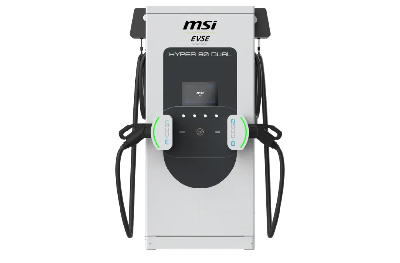 Hyper 80 Dual charger centered